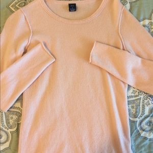 Light pink cashmere sweater